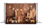 Easter Bunny Shop Wood Panel Decorative Backdrop M1-30