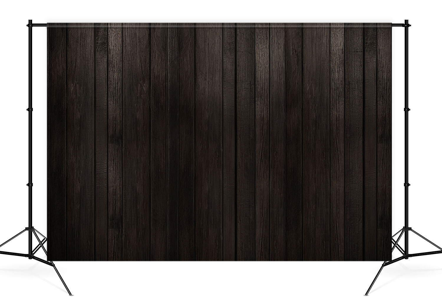 Retro Black Wood Texture Photography Backdrop