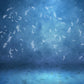 White Feather Blue Abstract Textured Backdrop M10-41