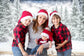 Winter Mountain Forest Snow Scene Backdrop M10-44