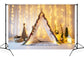Glowing Christmas lights Tiny Tent Backdrop M11-22