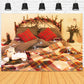 Christmas Decorated Interior Room Bed Backdrop M11-33