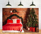 Christmas Bedroom Wooden Headboard Backdrop M11-38
