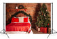 Christmas Bedroom Wooden Headboard Backdrop M11-38