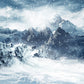 Mountain Snow Ice Winter Landscape Backdrop M11-53