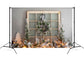 Christmas Garland Decoration Photography Backdrop M11-71