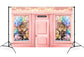 Cupid Doll Shop Colourful Balloon Teddy Bear Fantasy Lights Valentine's Day Backdrop M12-43