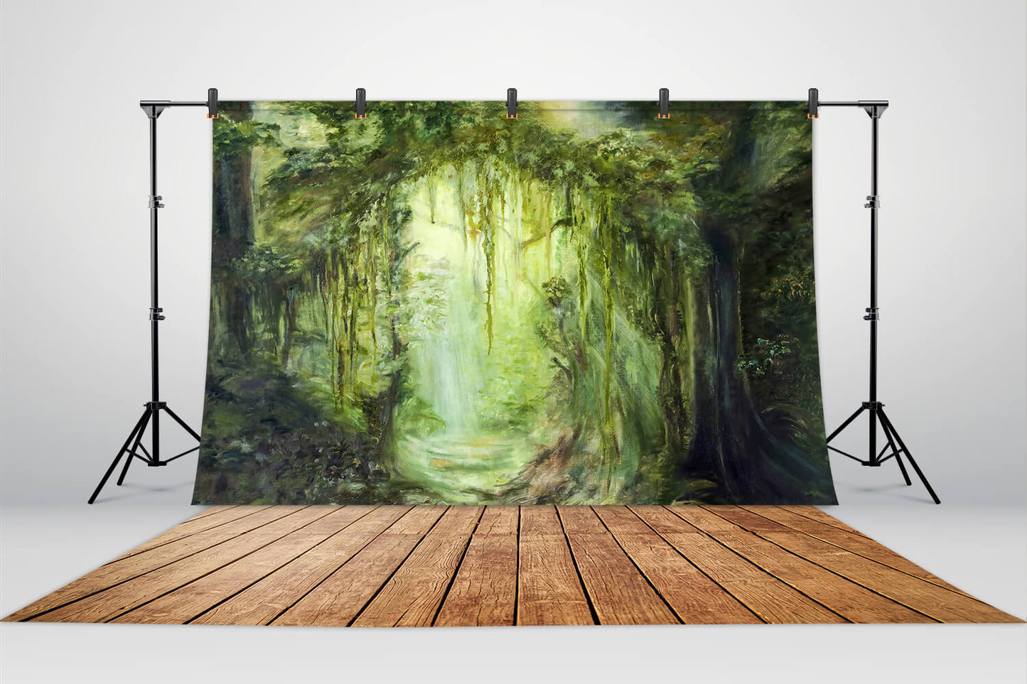 Art Painting Jungle Photo Booth Backdrop M5-102