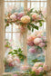 Oil Painting Flowers Fine Art Backdrop M5-148