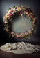 Flower Wreath Abstract Photo Booth Backdrop M5-54