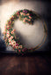 Floral Ring Abstract Maternity Photography Backdrop