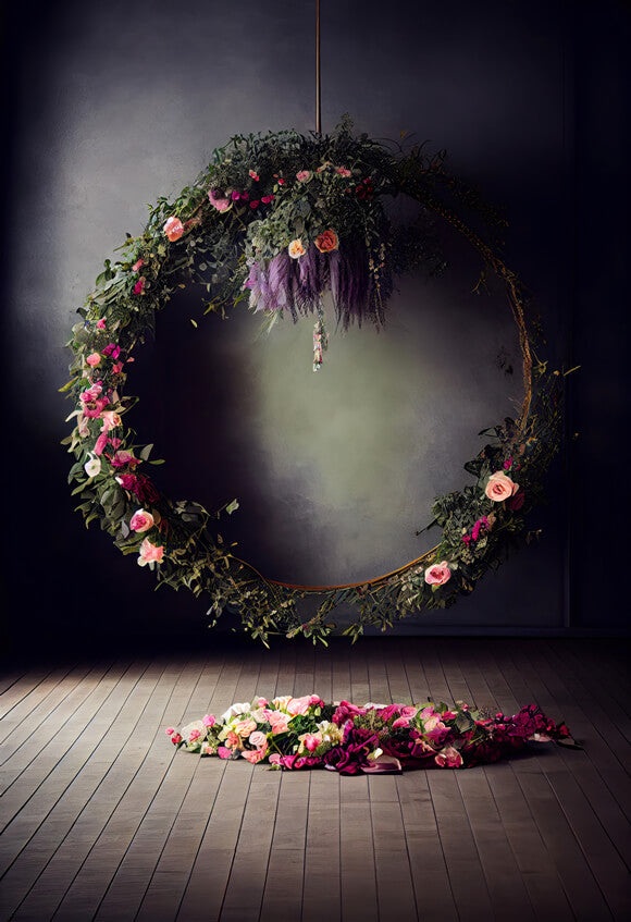 Floral Ring Backdrop at William Howerton blog
