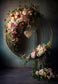 Portrait Photography Wreath Abstract Backdrop 