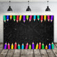 Coloured Pencils Funny Sketch School Backdrop M5-81