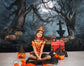 Horror Night Halloween Photography Backdrop M6-123