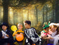 Dense Fantasy Forest Backdrop for Photo Booth M6-124