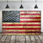 American Flag Vintage Wall Photo Booth Backdrop