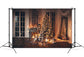 Christmas Cozy Evening Decorated Room Backdrop M6-141
