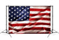 Patriotic Independence Day USA Flag Backdrop
