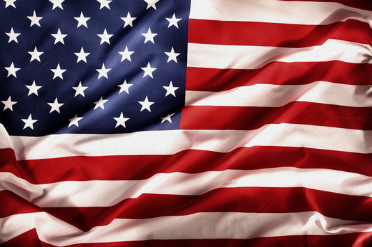 Patriotic Independence Day USA Flag Backdrop M6-15