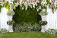 Green Grassfield Flowers Wedding Arch Backdrop M6-35