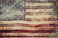 Old Grunge USA Flag Independence Day Backdrop M6-68