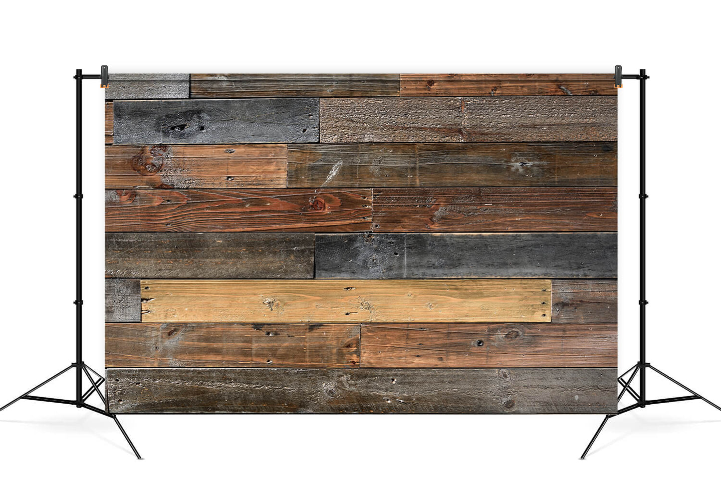 Rustic Old Wood Floor Texture Photography Backdrop