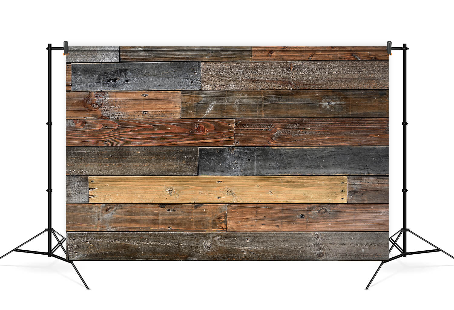 Rustic Old Wood Floor Texture Photography Backdrop