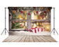 Christmas Window Decoration Blur Tree Backdrop M6-80