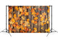 Maple Leaves on Wooden Floor Autumn Backdrop M6-98