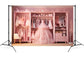 Fashion Doll Fantasy Pink Closet Backdrop M7-101