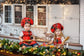 Decorated Christmas Kitchen Photography Backdrop M7-28