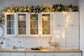 Decorated Christmas Kitchen Photography Backdrop