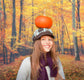 Autumn Forest Maple Leaves Scenery Backdrop M7-86