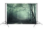 Mysterious Forest Foggy Path Halloween Backdrop M8-09