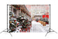 Christmas New Year Snowy Street Backdrop M8-24