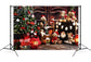 Christmas Tree Teddy Bears Decoration Backdrop M8-61