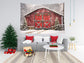Christmas Red Wooden House Tapestry Unique Gift BUY 2 GET 1 FREE