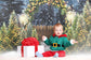 Sparkle Christmas Tree Arch Photography Backdrop M8-75