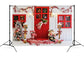 Merry Christmas Front Door Santa Claus Backdrop M9-08