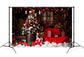 Decorated Christmas Room Gift Boxes Backdrop M9-69