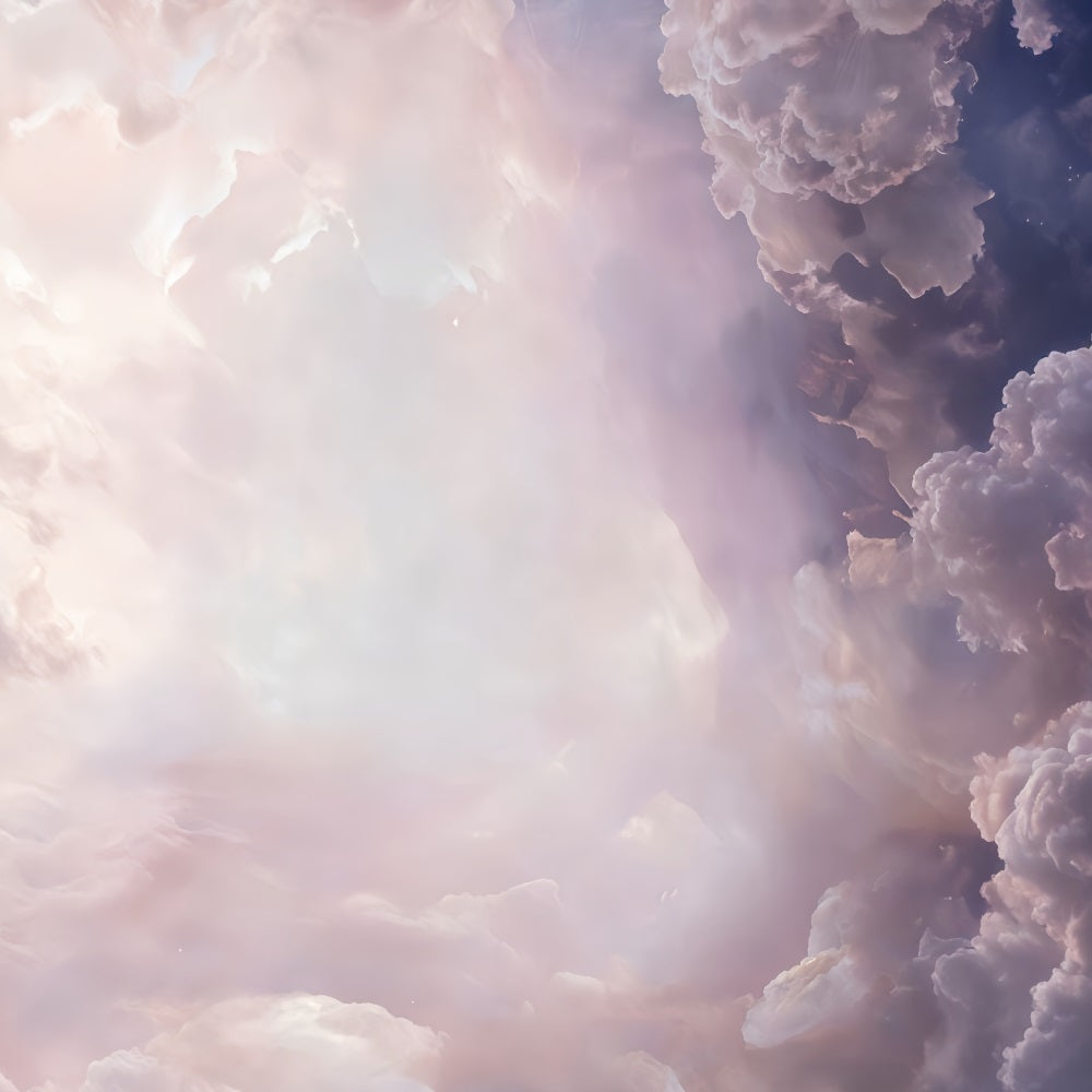 Clouds Backdrop Cloudy Sky Soft Clouds Sky Photo Backdrop MRR10-56