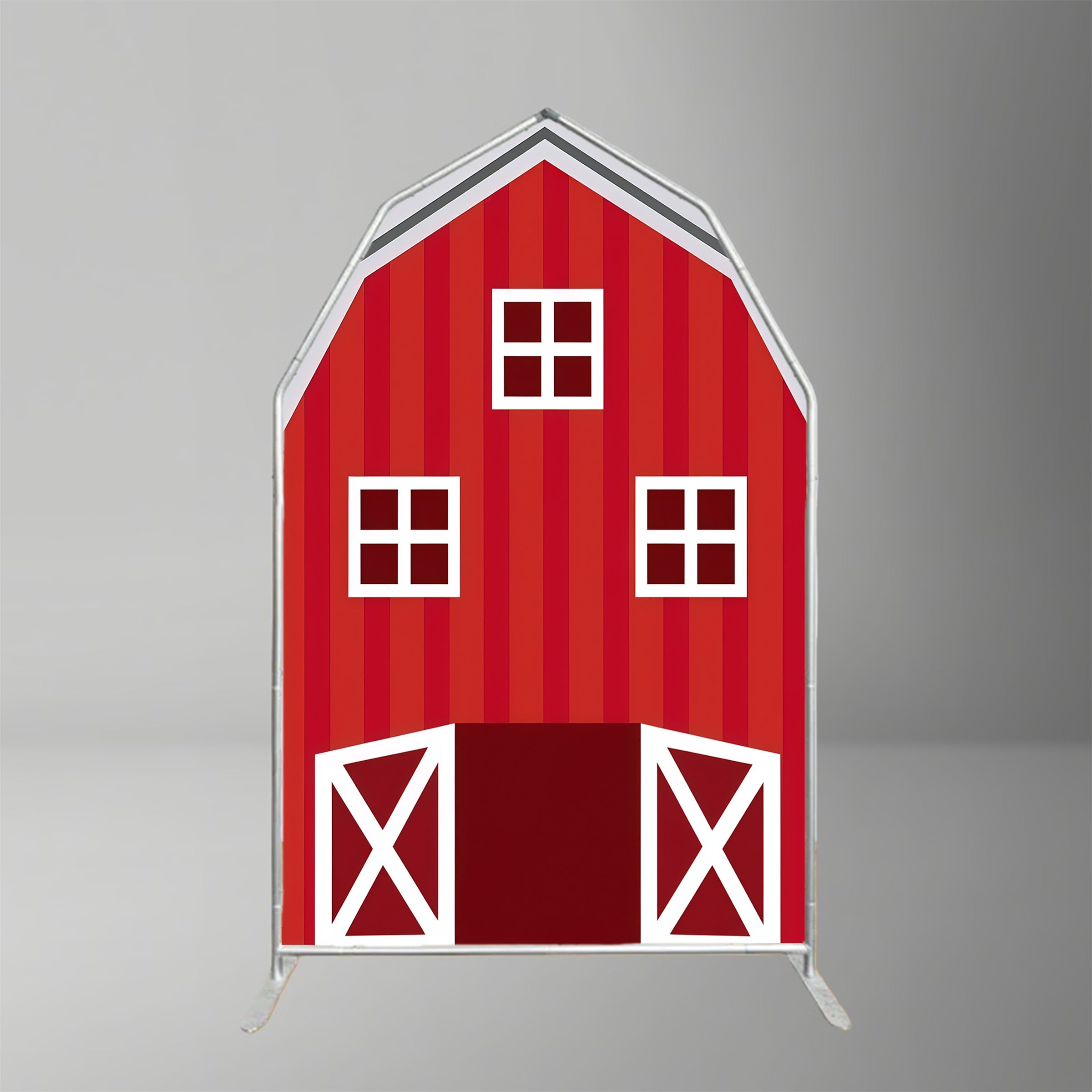 Barn Arch Backdrop Red Country Farm Custom Party Backdrop MRR10-65