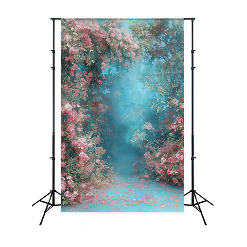Backdrops Fine Art Secret Garden Path Video Backdrops MRR7-200