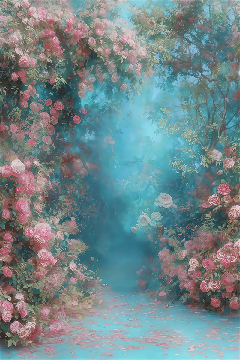 Backdrops Fine Art Secret Garden Path Video Backdrops MRR7-200