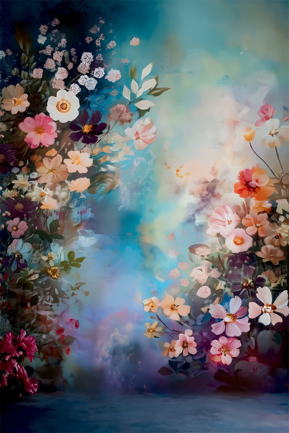 Fine Art Backdrop Enchanted Petal Mist Cloth Backdrops MRR7-201