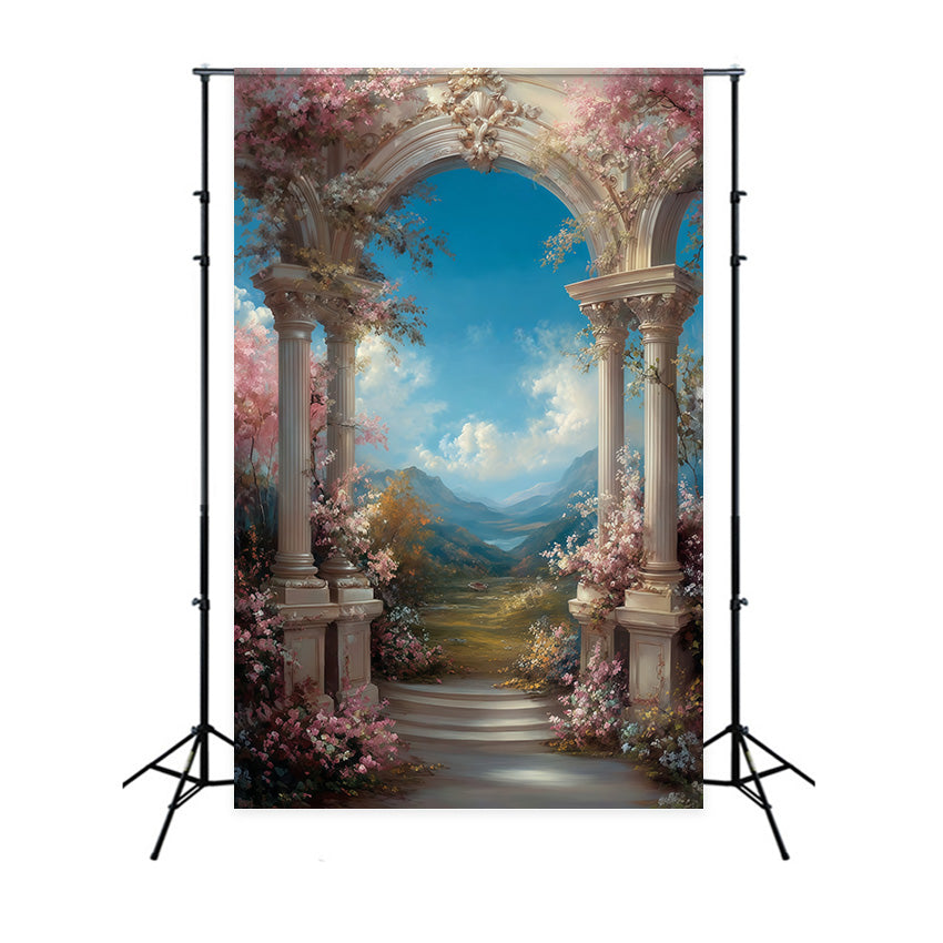 Fine Art Photography Backdrops Majestic Garden Portal Backdrop MRR7-202