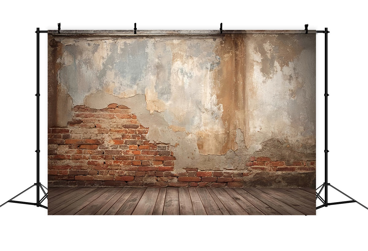 Backdrop Vintage Urban Exposed Brick Wall Backdrop MRR7-233