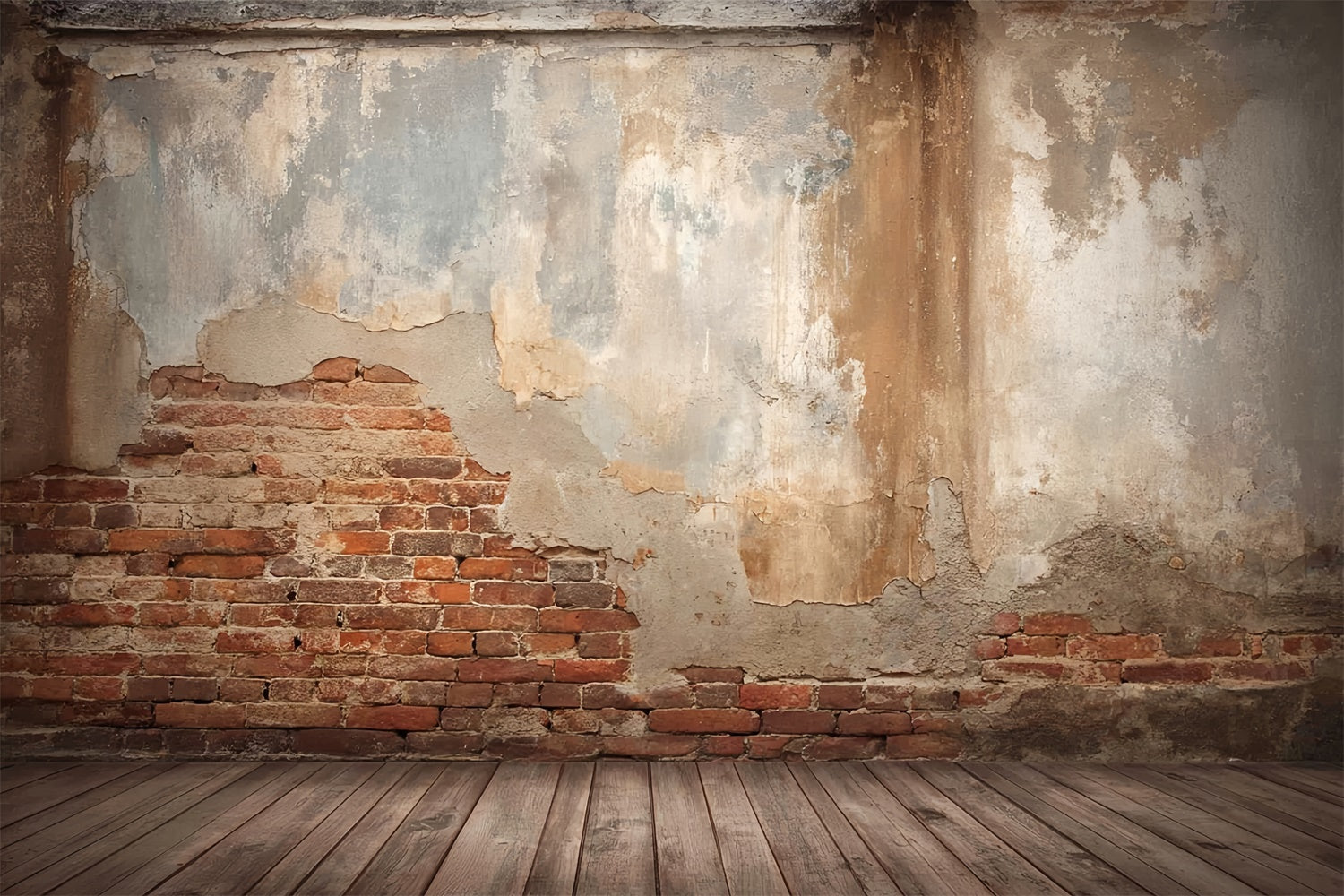 Backdrop Vintage Urban Exposed Brick Wall Backdrop MRR7-233