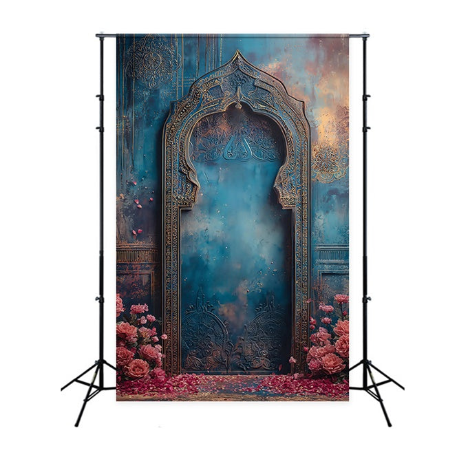 Antique Backdrop Ornate Blossom Portal Vintage Backdrop MRR7-234